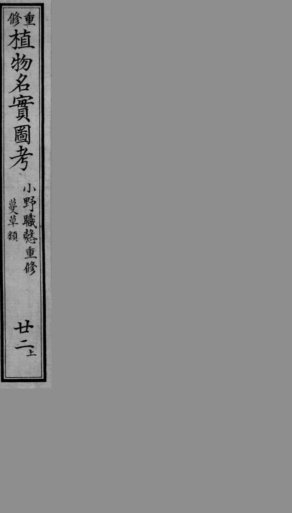 植物名实图考  22  上